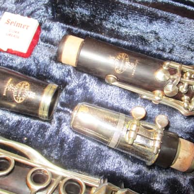Buffet Crampon R-13 Professional Bb Clarinet 1963 - Black image 4
