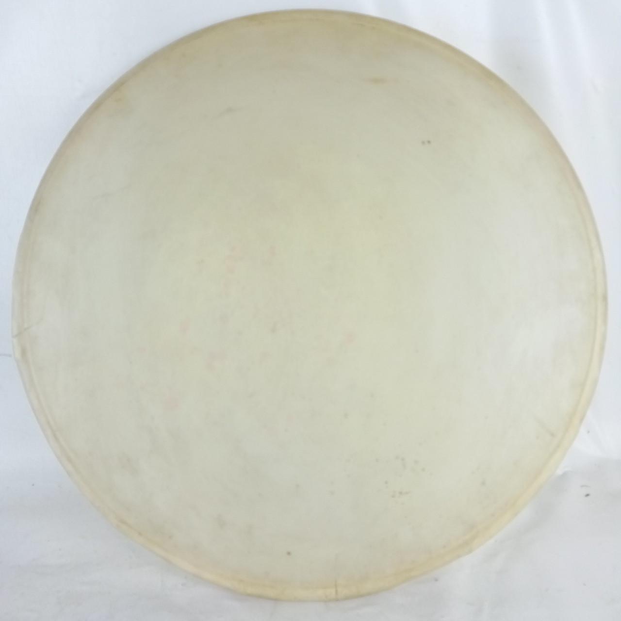 Gretsch 14"Resonant Calf Skin Tom/Snare Side Drum Head Vintage 40s USA 2x Splits — main photograph
