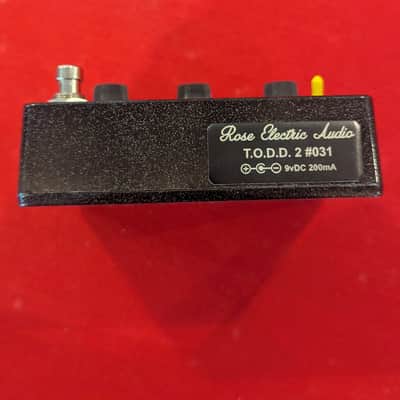 Rose Electric Audio T.O.D.D. - Total Over Drive Distortion 2025 - Black Sparkle image 4