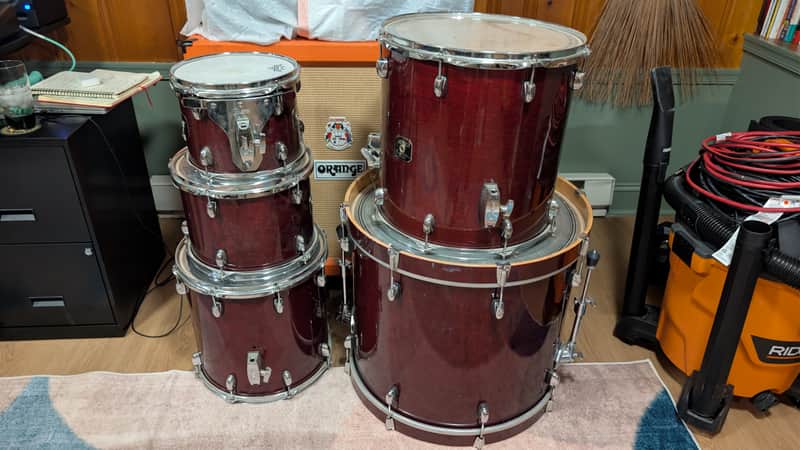 Gretsch Catalina Maple 2010 - Transparent Red image 1