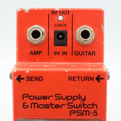Boss PSM-5 Power Supply & Master Switch 1982 Made in Japan 236600 image 5