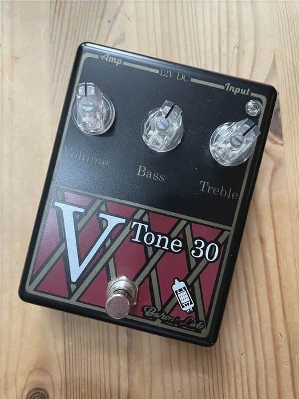 Baroni-Lab V-Tone 30; Vox AC30 Tube preamp pedal image 1