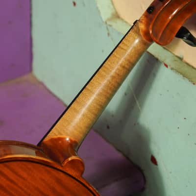 1920s German Fine-Quality Strad-Copy 4/4 Violin (VIDEO! Fresh Adjustments, Ready) image 13