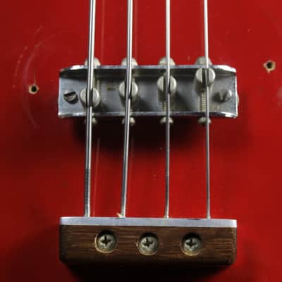 1967 MOSRITE COMBO BASS Very Rare USA Made Hollow-body Bass Excellent Condition! image 5