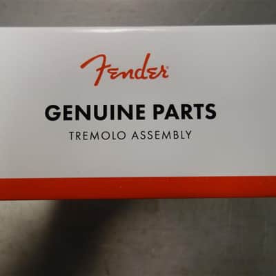 Fender Deluxe Series 2-Point Tremolo Assembly, Chrome image 1