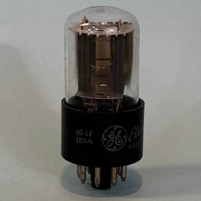 1960 General Electric 12SN7GTA Vintage Gray Plate USA Rectifier Tube! T529 image 4