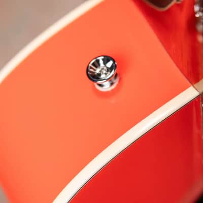 Fender California Standard Redondo Mini Acoustic Guitar - Fiesta Red with Gig Bag image 9
