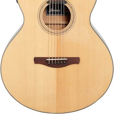 Ibanez AE275BT-LGS Acoustic-Electric Baritone Guitar Natural Low Gloss image 1