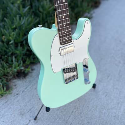 Fender American Performer Telecaster Hum Satin Surf Green Rosewood Fretboard 2023(VIDEO!) image 9