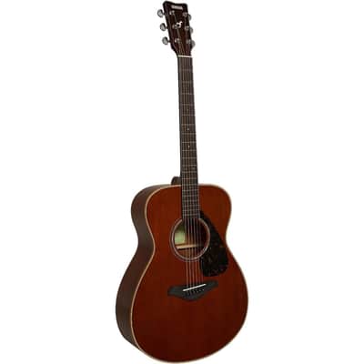 Yamaha FS850 Concert Acoustic Guitar Mahogany image 8