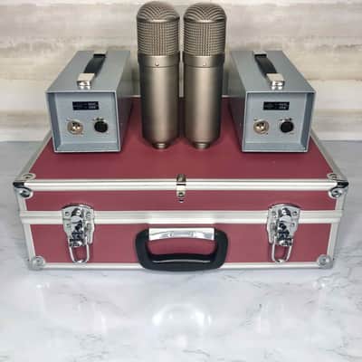 Wagner U47w Tube Condenser Microphones Pair image 2