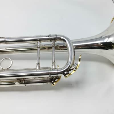 Jupiter Carnegie XL Series CTR-100 Trumpet Silver with Gold Trim image 7