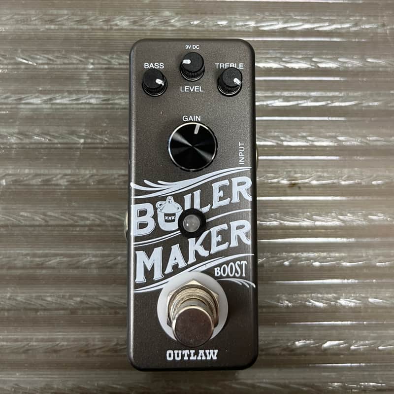 Outlaw Effects Boilermaker Boost 2015 - Gray image 1