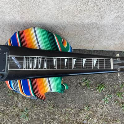 Airline / Valco Lap Steel Guitar 1960s - Black image 15