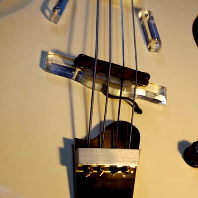 National VAL PRO "85"  1961 White. RES-O-GLAS. Extremely Rare. Great Condition. Tone image 18