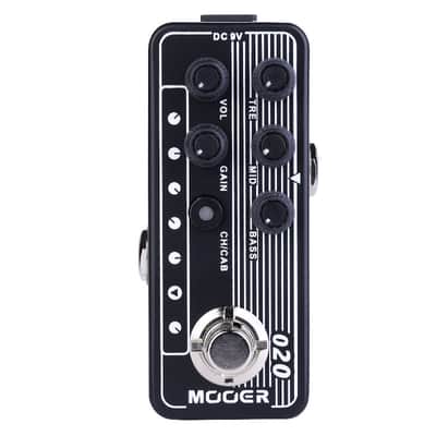 Mooer Micro Preamp 020 Blueno image 1