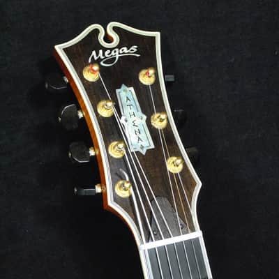 Megas Athena 7 String Archtop Autumn Burst image 10
