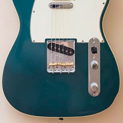 Fender Telecaster Custom Double Bound Ocean Turquoise Nitro USA neck Japan body image 2