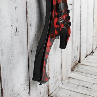 Schecter Wylde Audio Berzerker Solid Body Electric Guitar Blood Skull image 9