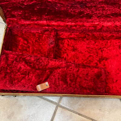 1956 Fender Tweed Precision Bass Case image 9