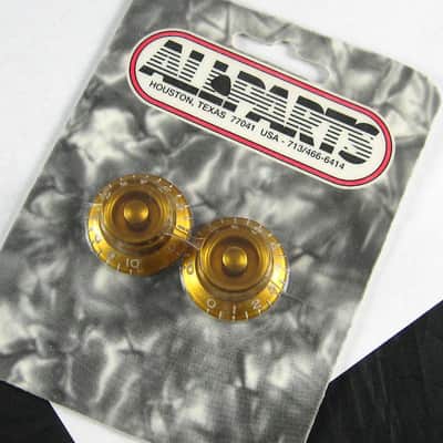 Allparts Bell Knobs Gold (2) PK 0140-032 image 1