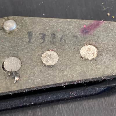 Fender Stratocaster Pickup Set 1979 gray bottom wired pickguard vintage 70's Strat image 8