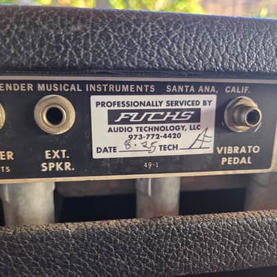 Fender Showman "Drip Edge" 2-Channel 85-Watt Silverface Guitar Amp Head with Master Volume image 2