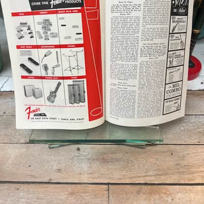 1955 Fender Catalog Pre CBS Telecaster Esquire Stratocaster Vintage Rare Case Candy image 8