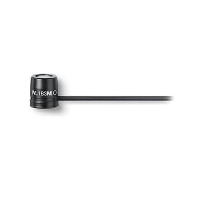 Shure WL183MB/O Omnidirectional Lavalier Microphone w/ TA4F Connector 2025 - Present - Black image 2