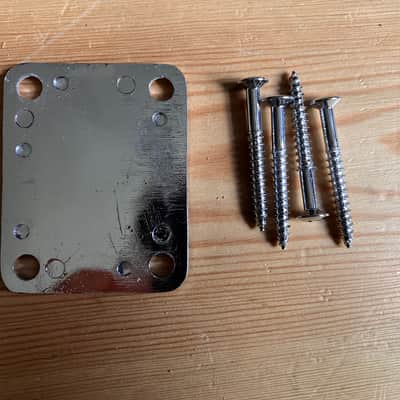 Stagg Stratocaster Electric Guitar Neckplate + Screws image 3