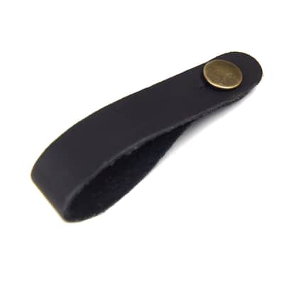 Guitar Headstock Adapter Strap Button Tie, also for Ukulele Mandolin Banjo, Black
