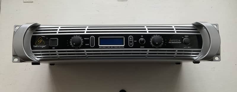 Behringer iNUKE NU3000DSP Power Amplifier with DSP 2010s - Silver image 1