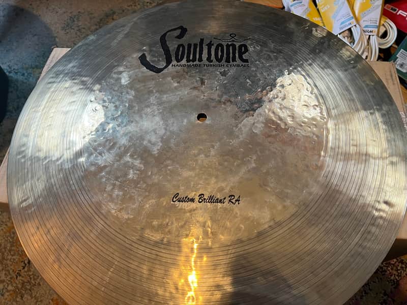 Soultone Cymbals CBR-FLRID18-18" Custom Brilliant Flat Ride image 1