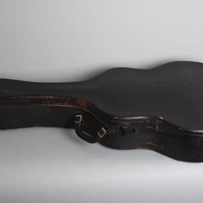 D'Angelico Style B Arch Top Acoustic Guitar (1938), ser. #1350, original black hard shell case. image 11