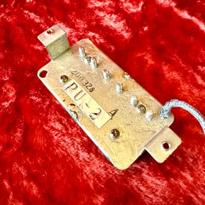 Maxon PU-2 1970’s - Double white bobbin Ibanez Greco u-2000 original vintage MIJ Japan image 2