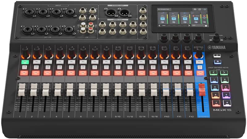 Yamaha MGX16B, MGX Series 22 Channel Digital Mixer - Black Bild 1