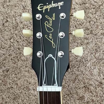 Epiphone Inspired by Gibson Custom Shop Tak Matsumoto Signature 1955 Les Paul 2024 - Antique Gold image 5