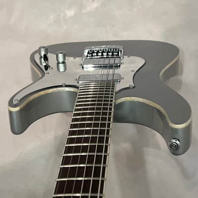 ESP LTD KS M-6 Evertune Ken Susi Signature 2019 - Present - Metallic Silver image 6