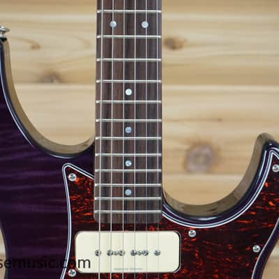 Yamaha PAC611HFM Pacifica - Trans Purple image 2
