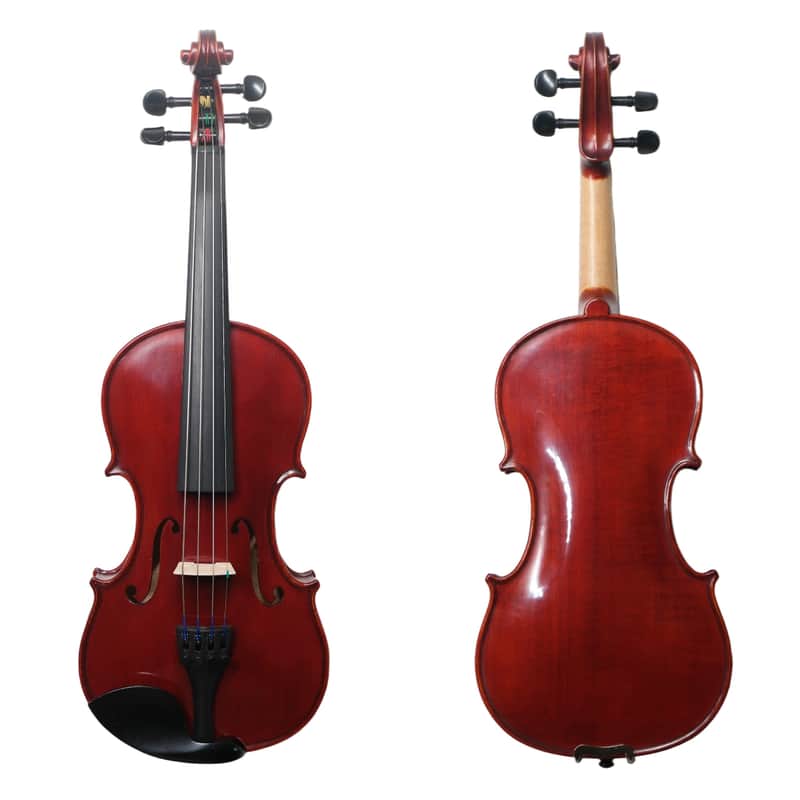 Handmade1/4 Violin Outfit–Italian Spruce,One Piece Back, Sweet Tone, Case&Bow image 1