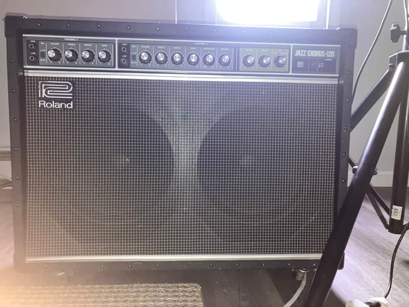 Roland JC-120 Jazz Chorus 2-Channel 120-Watt 2x12" Guitar Combo 1993 - Black image 1