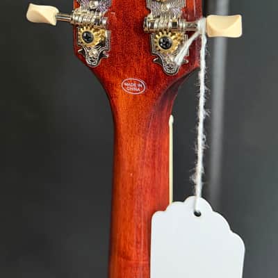 Kentucky KM-152 Standard A-Style Mandolin Amber Top Finish w/ Gig Bag image 10