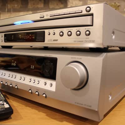 Onkyo HT-R340/ receiver DV-CP702 Cd changer w/remote fully functional- refurbished image 2