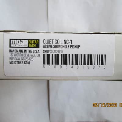 Mojotone Quiet Coil NC-1 Acoustic Soundhole Pickup Regular image 1