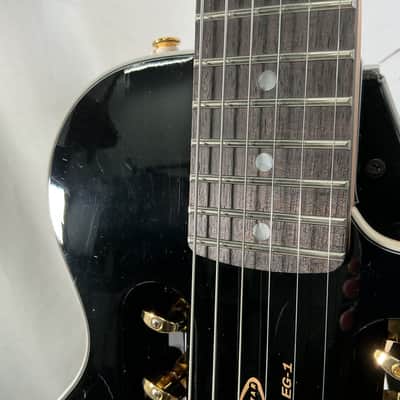 Traveler EG-1 Custom Electric Travel Guitar 2010s - Black - w/ Gig Bag image 5