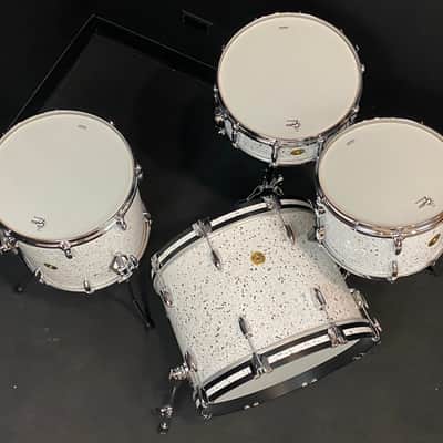 Gretsch 20/12/14" USA Custom Drum Set - Fiesta Pearl image 5
