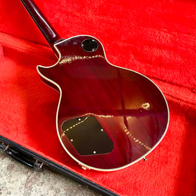 Orville by Gibson Les Paul Custom c 1990’s - Wine red original vintage MIJ Japan OBG image 9