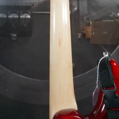 2019 Ibanez GSR200 Gio Soundgear Bass Transparent Red Indonesia image 11