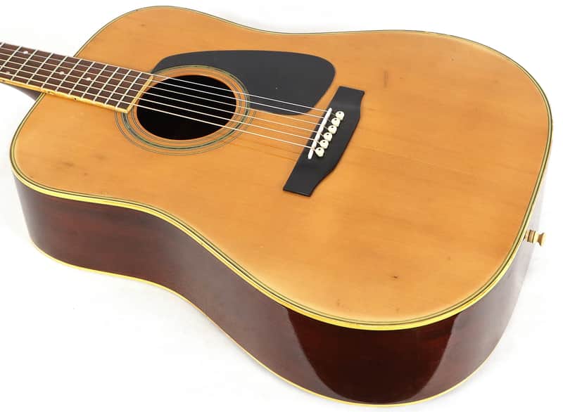 Vintage Morris Japan MD-510 Solid Top Mahogany Acoustic Guitar