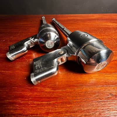 Pair of Electro-Voice 644 Sound Spot Cardioid Dynamic Microphones 1960 Chrome image 3